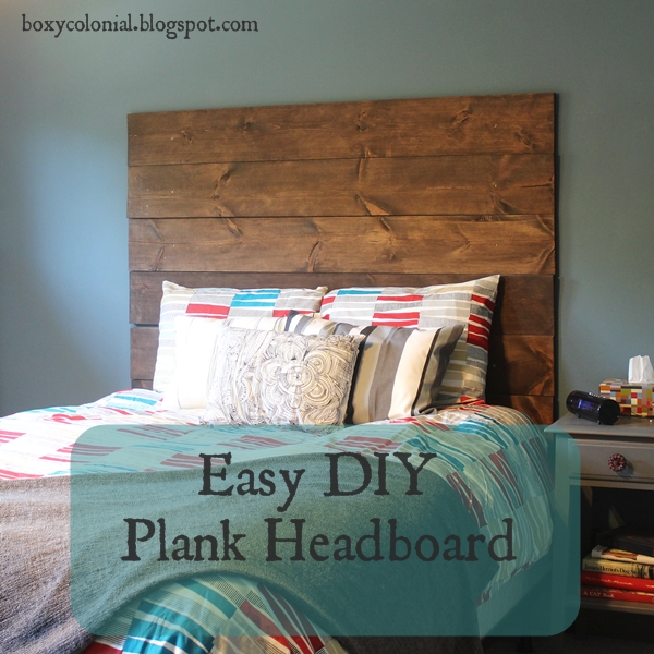 Ariâ€™s Headboard (plus headboard Room: bedding) wooden diy Plank new plank