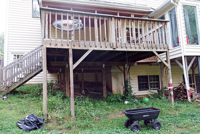 DIY Deck Repair/Rebuild: Before And After Pics