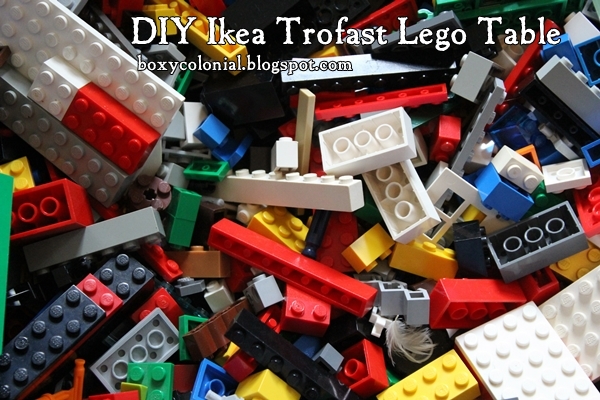 DIY Ikea Lego Table: aka The Super Secret Project: The Day the